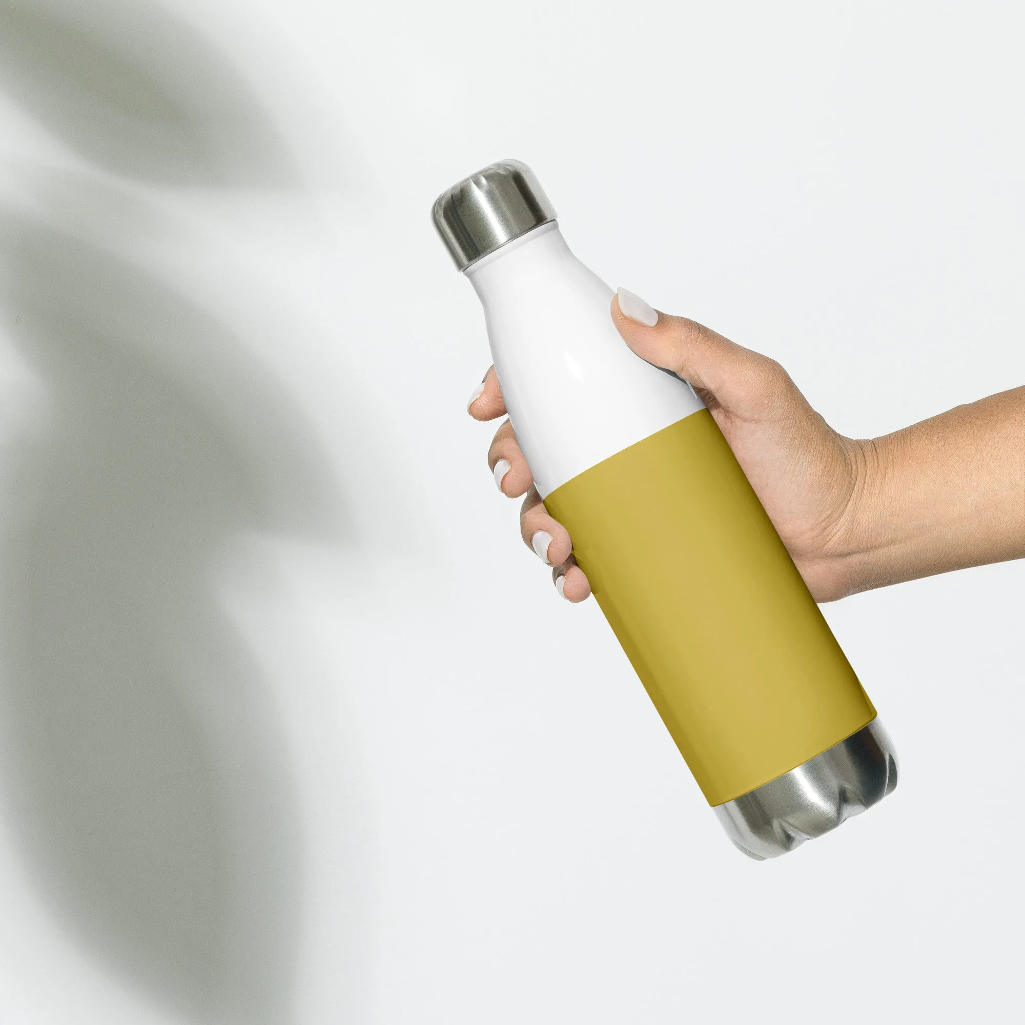OLD GOLD - STAINLESS STEEL WATER BOTTLE