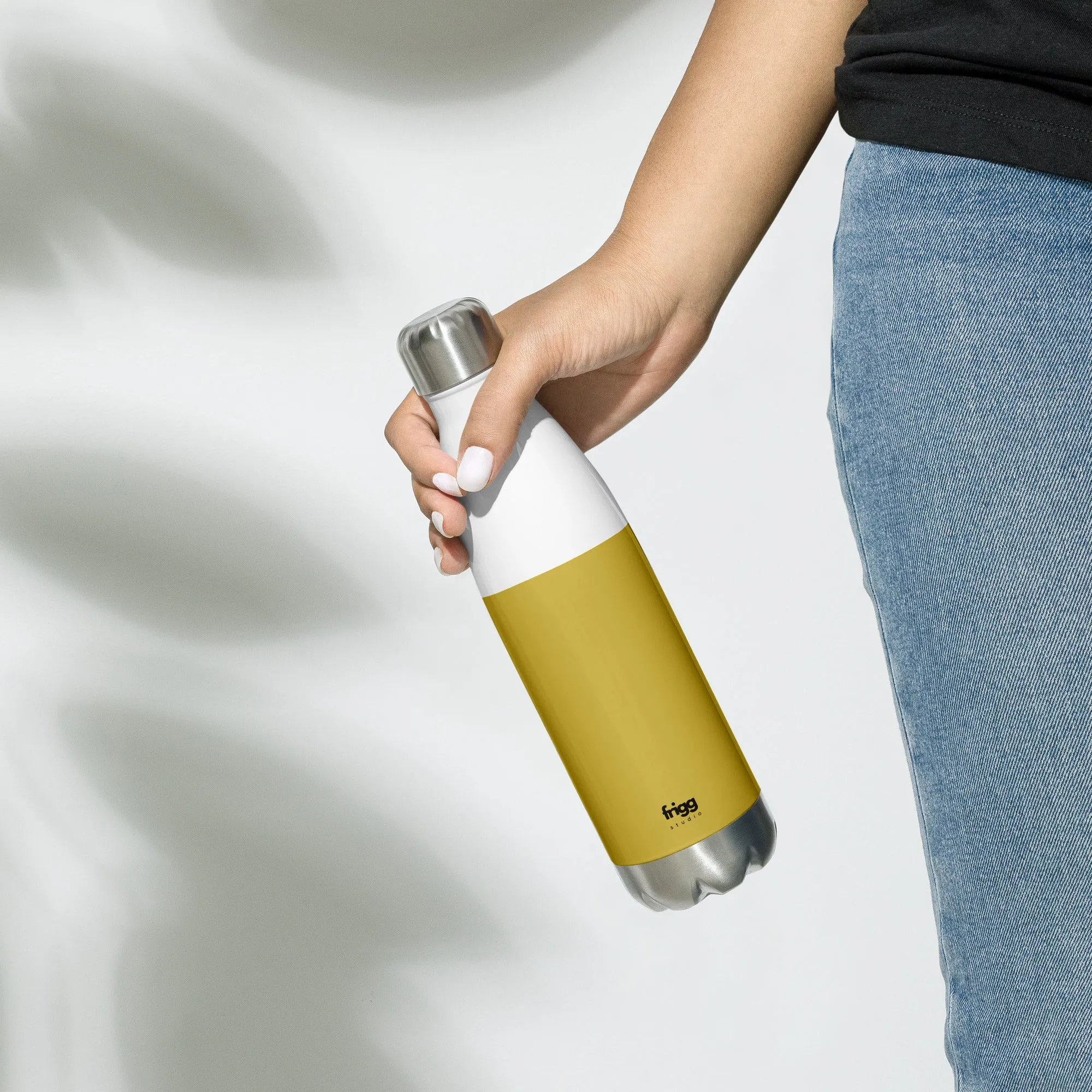 OLD GOLD - STAINLESS STEEL WATER BOTTLE