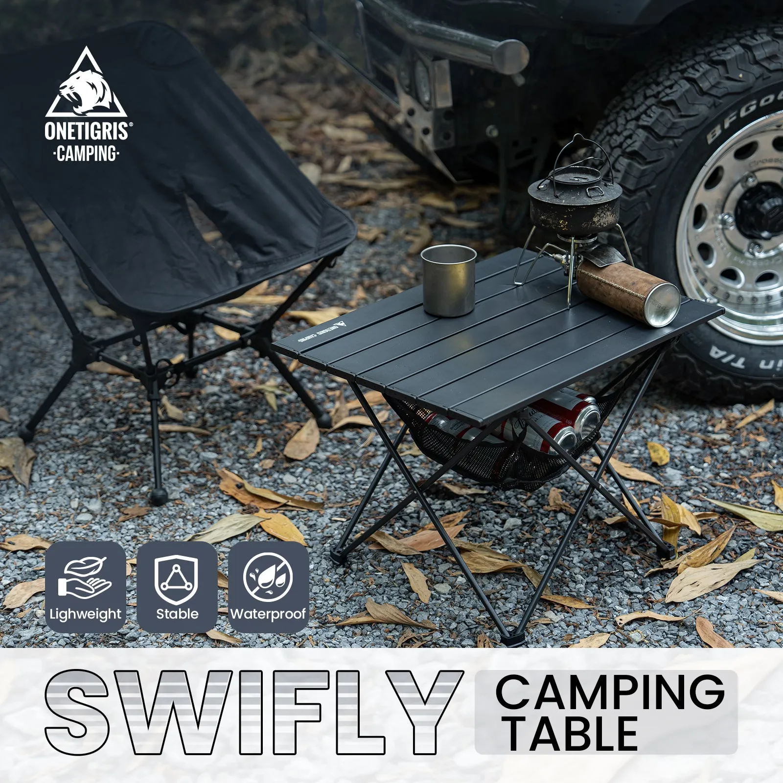 OneTigris Portable Camping Table 07