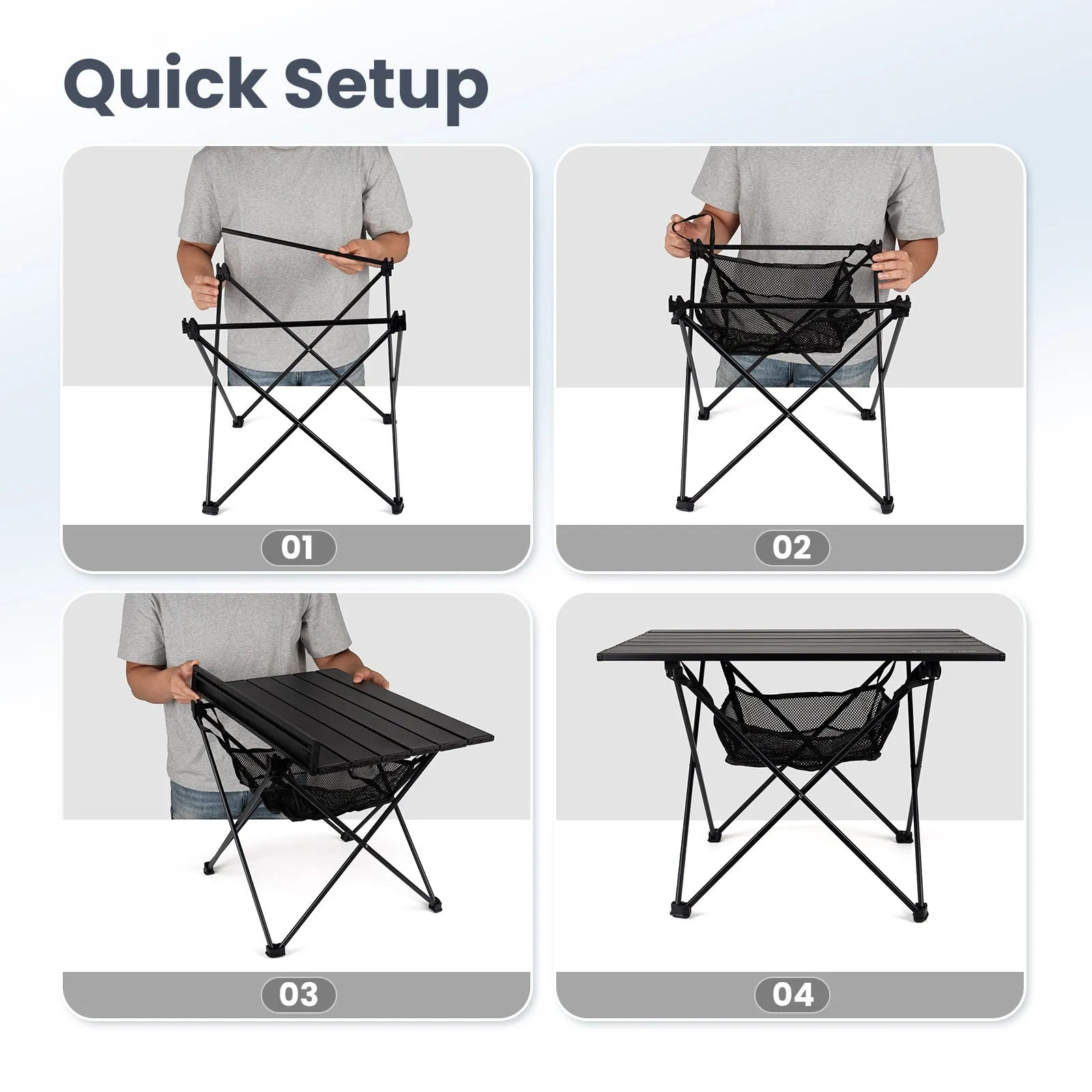 OneTigris Portable Camping Table 07