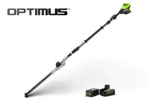 Optimus 82V Telescoping Hedge Trimmer with (1) 2.5 Ah Battery and Dual-Port Charger | PH662T-25DP