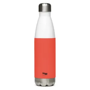 ORANGE RED - STAINLESS STEEL WATER BOTTLE