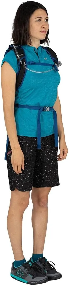 Osprey Kitsuma 7L Women's Biking Backpack with Hydraulics Reservoir, Astrology Blue