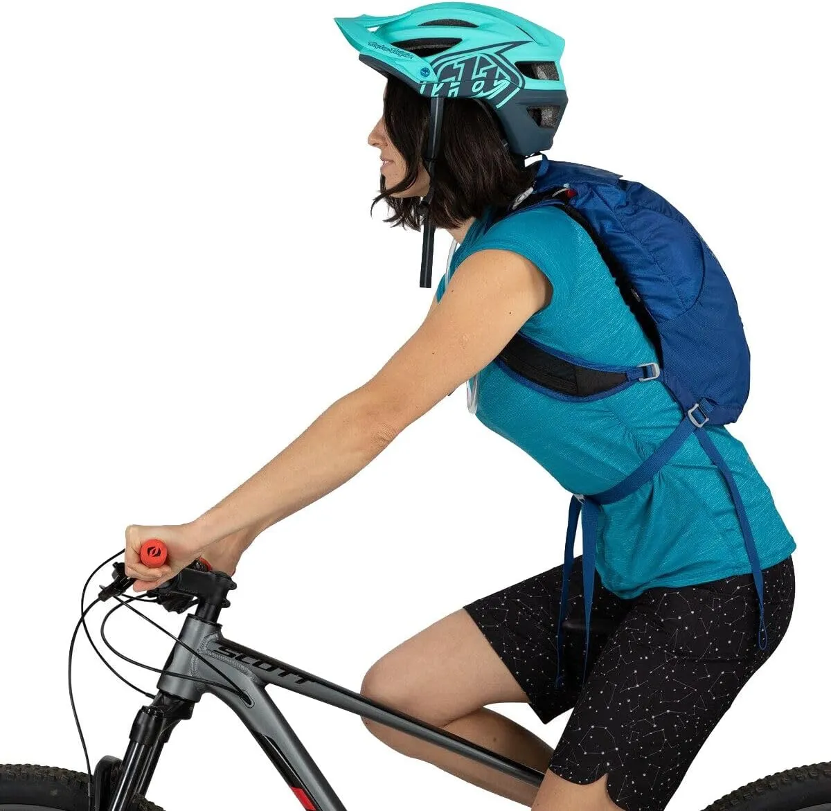 Osprey Kitsuma 7L Women's Biking Backpack with Hydraulics Reservoir, Astrology Blue