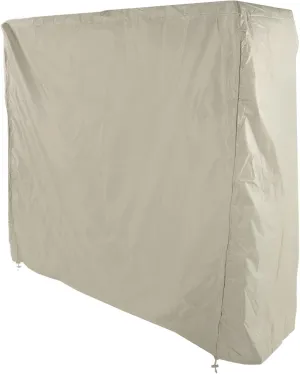 Outdoor & Indoor Table Tennis Cover, Lightweight and Portable Table Cover, Heavy Duty Folding Table Dust Cover with Storage Bag, Zipper Model, for All Weather
