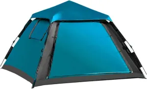 Outdoor Automatic Quick Open Tent Waterproof Camping Tent 3-4 Person Instant Setup Tent,Outdoor Automatic Open Tent