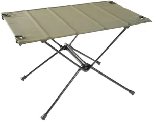Outdoor Camping Table Lightweight Folding Table Aluminum Parallel Car Self-Driving Tour Multifunctional Table Camping Furniture(Green)