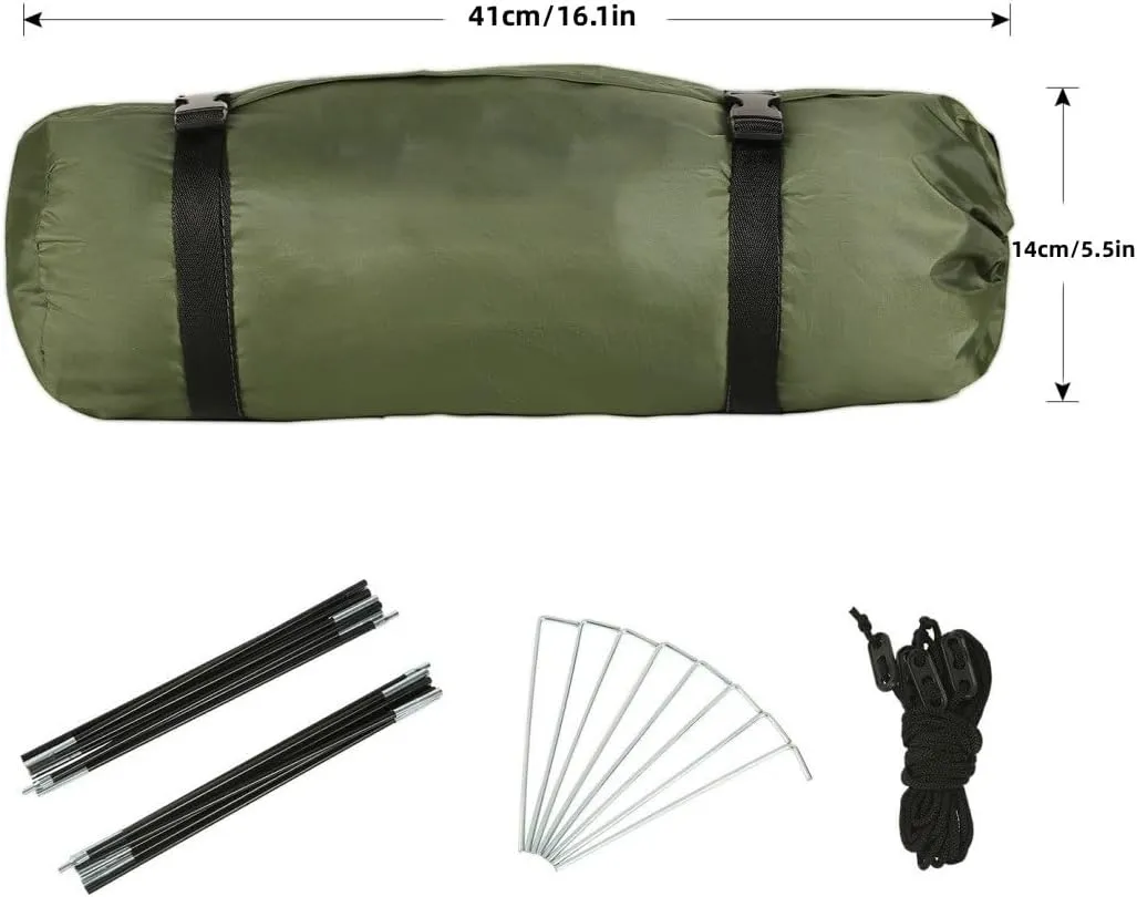 Outdoor hand built tent，Portable Camping Tent,Waterproof Outdoor Dome Tent,Easy to Set up and package,Suitable for going out, night fishing, outdoor activities, picnics