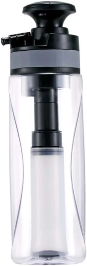 Outdoor Water Bottle with Filter Water Purifier Filtration Bottle Survival Emergency Hiking Travel Backpacking Water Filter