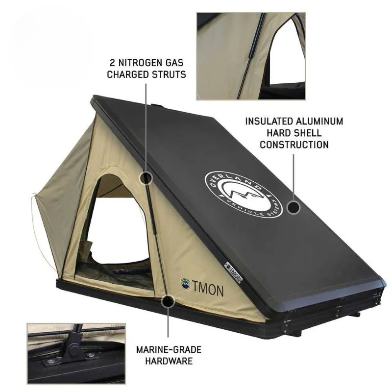 Overland Vehicle Systems LD TMON Aluminum Roof Top Tent