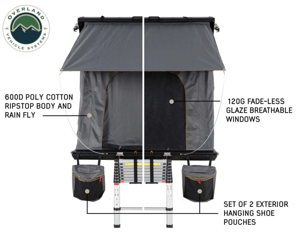 Overland Vehicle Systems Mamba 3 Car Roof Top Tent, 2-3 Persons