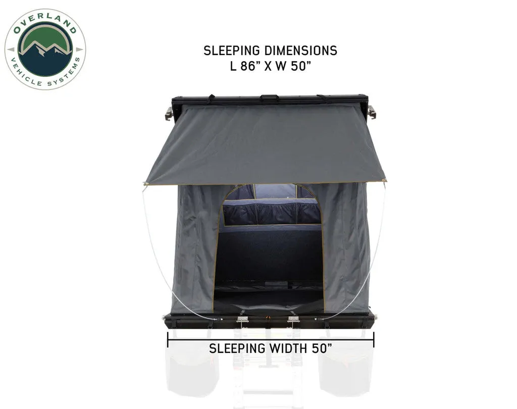 Overland Vehicle Systems Mamba 3 Car Roof Top Tent, 2-3 Persons