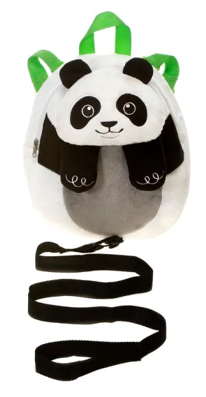 Panda Backpack Harness – 10 Inch Plush | Unique Gifts for Kids, Toddler Safety Backpack