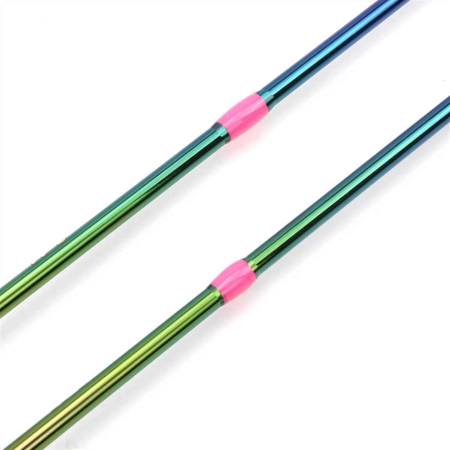 Panfish Rod Fishing Pole Colored Lure Fishing Rod Ul Spinning Casting Rod Carbon Fiber 2 Sections Slow Beautiful Fishing Pole Lure Weight Baitcasting Rod(A)