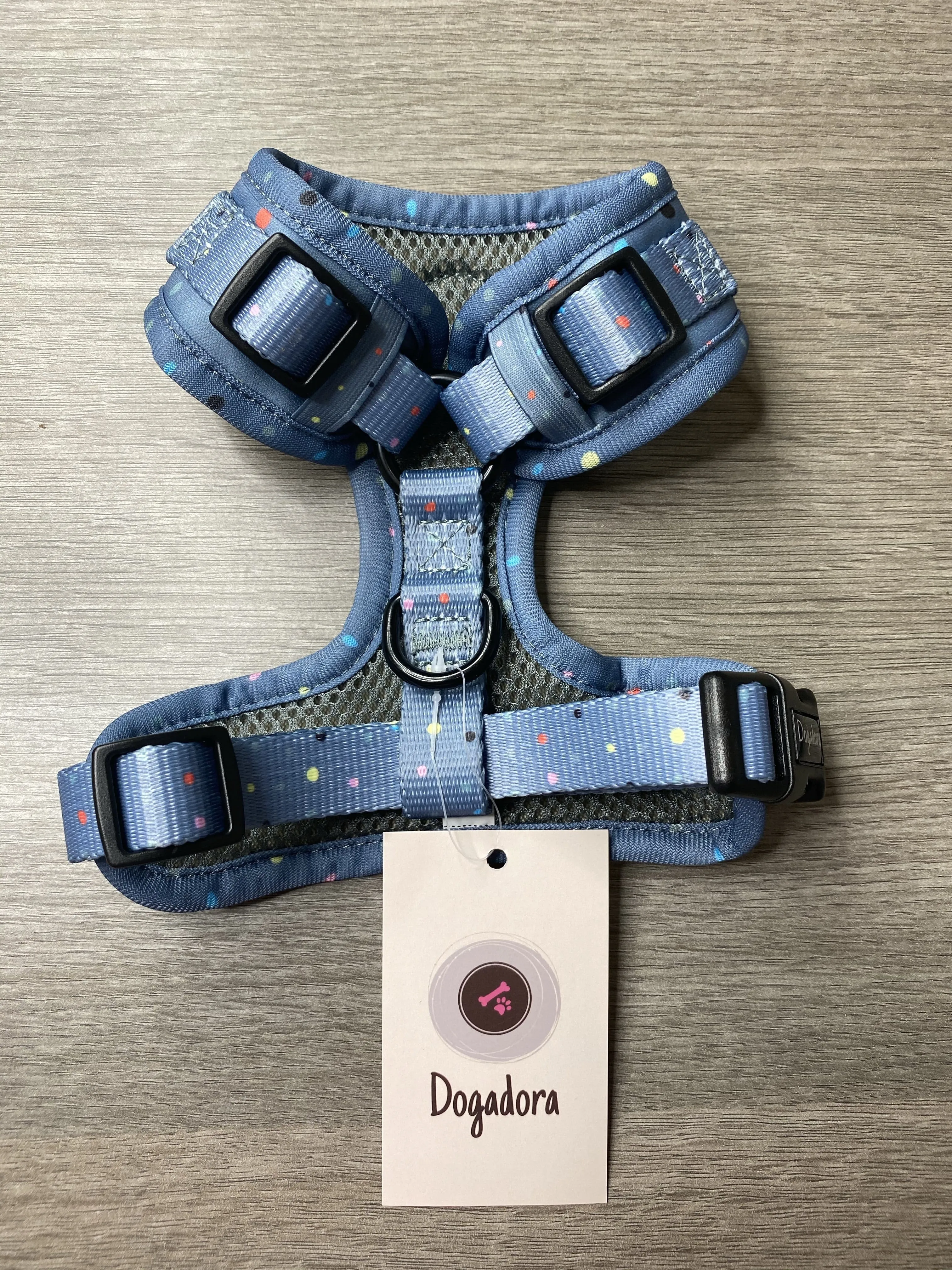 Pastel Pop Adjustable Dog Harness