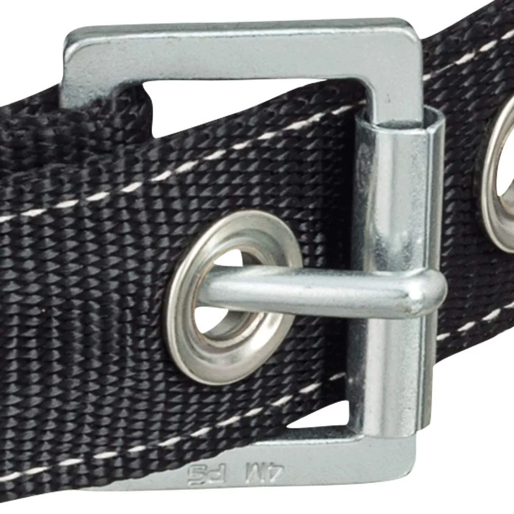 Peakworks Fall Protection Safety Harness Restraint Belt, 1 D-Ring, Black, Large, V8051013
