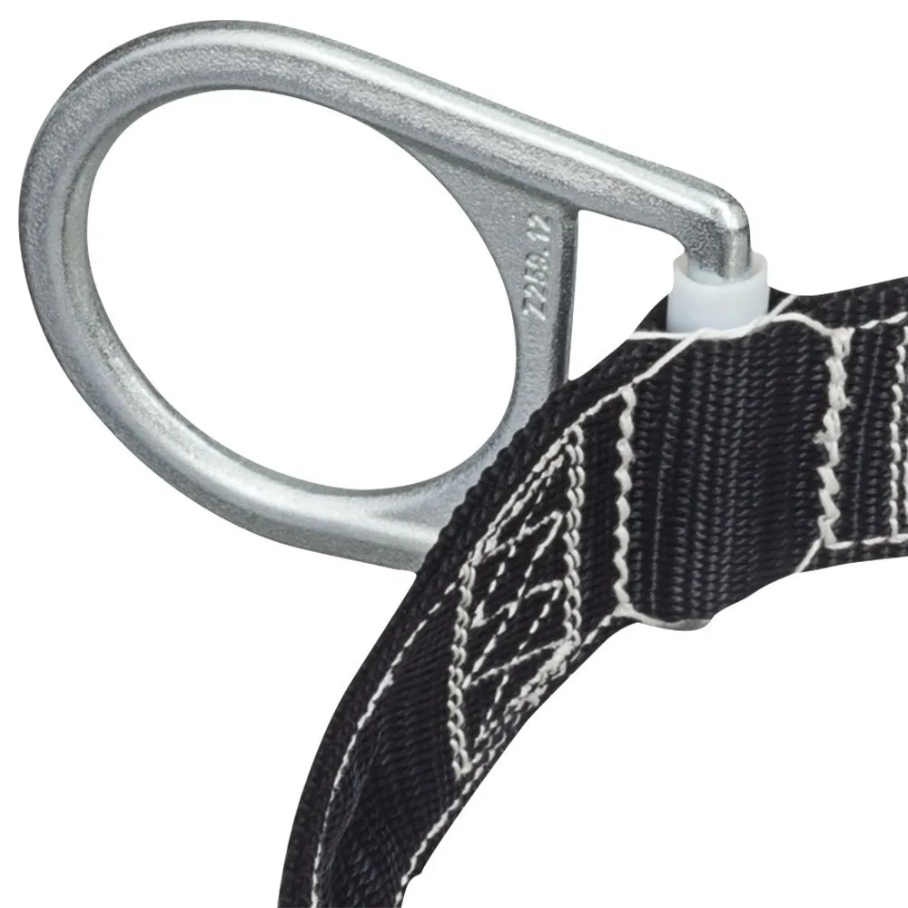 Peakworks Fall Protection Safety Harness Restraint Belt, 1 D-Ring, Black, Large, V8051013