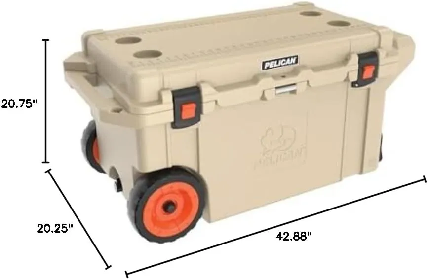 Pelican 65QT Elite Wheeled Cooler
