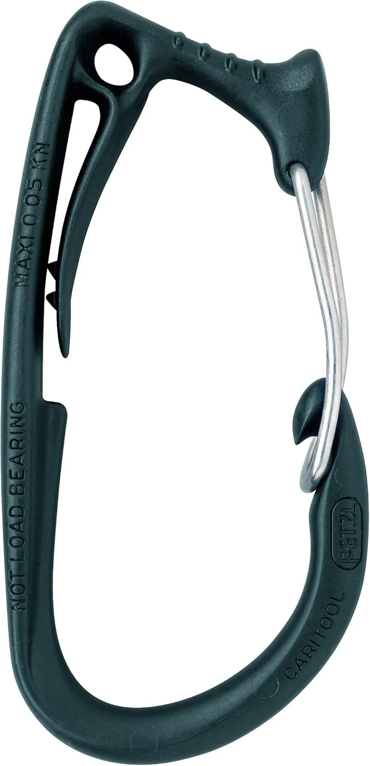 PETZL CARITOOL Tool Carrier - Lightweight Harness Attachment for Easy Storage and Access to Climbing and Mountaineering Gear