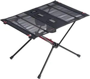 Picnic Table Collapsible Roll Up Portable Outdoor Foldable Fishing Table Ultralight Aluminum Folding Camping Table