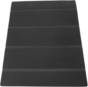 Picnic Table Cushion, Portable MultiPurpose Folding Rubber Camping Table Cushion for Picnic (Black)