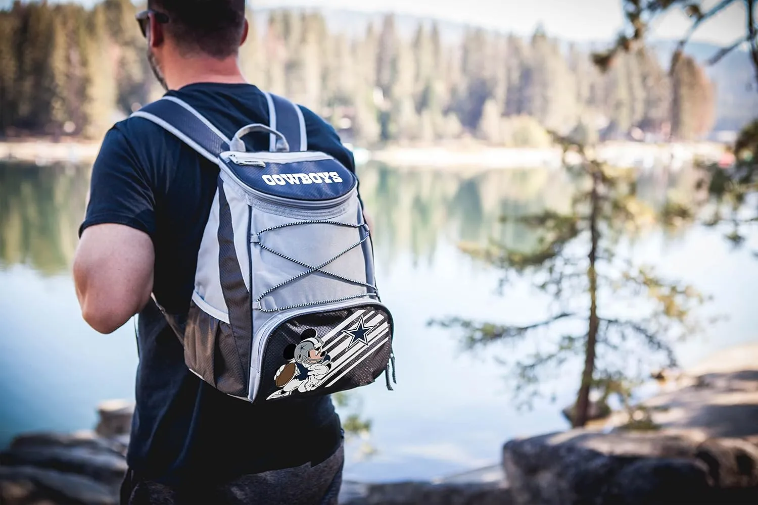 PICNIC TIME NFL Unisex-Adult NFL Mickey PTX Backpack Cooler