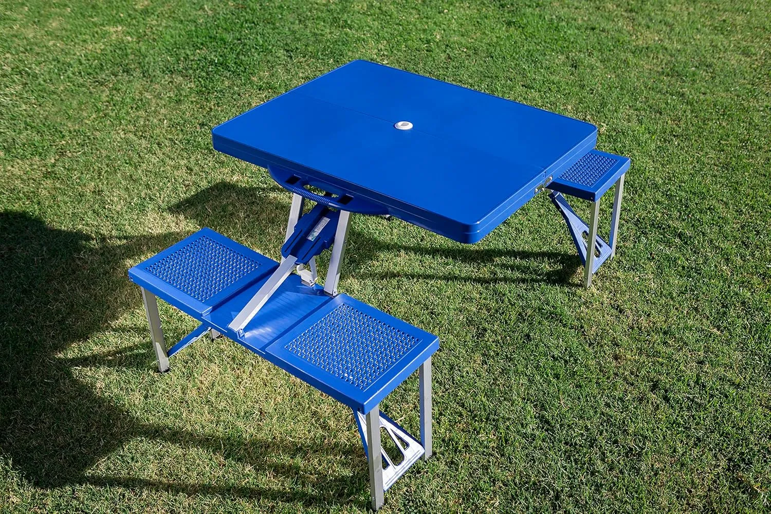 PICNIC TIME NHL Unisex-Adult NHL Picnic Table Portable Folding Table with Seats