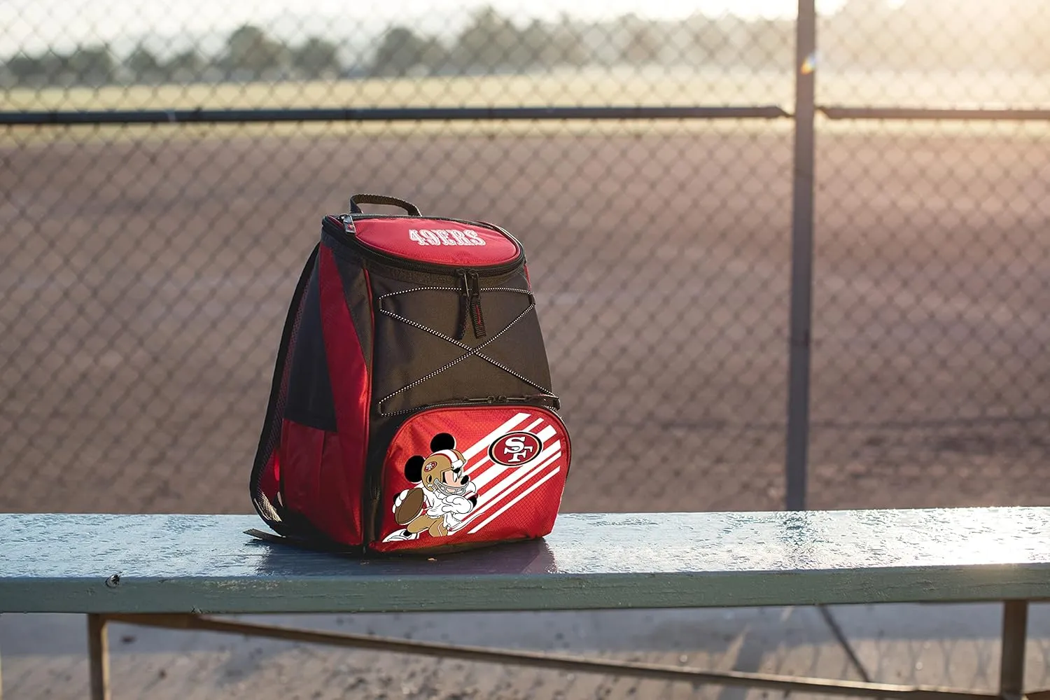 PICNIC TIME Scarlet San Francisco 49ers NFL Disney Backpack Cooler