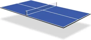 Ping Pong Table Top, 84" Mid-Size Foldable Ping Pong Table Topper for Pool Table, Indoor Outdoor Table Tennis Conversion Top w/Net & Premium Foam Padding, Lightweight and Portable