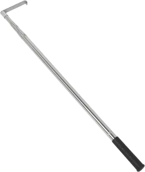 Pissente Cargo Retriever Stainless Steel with L J Hook Truck Grabber Reach Tool for Construction Vehicles Trailers Yachts