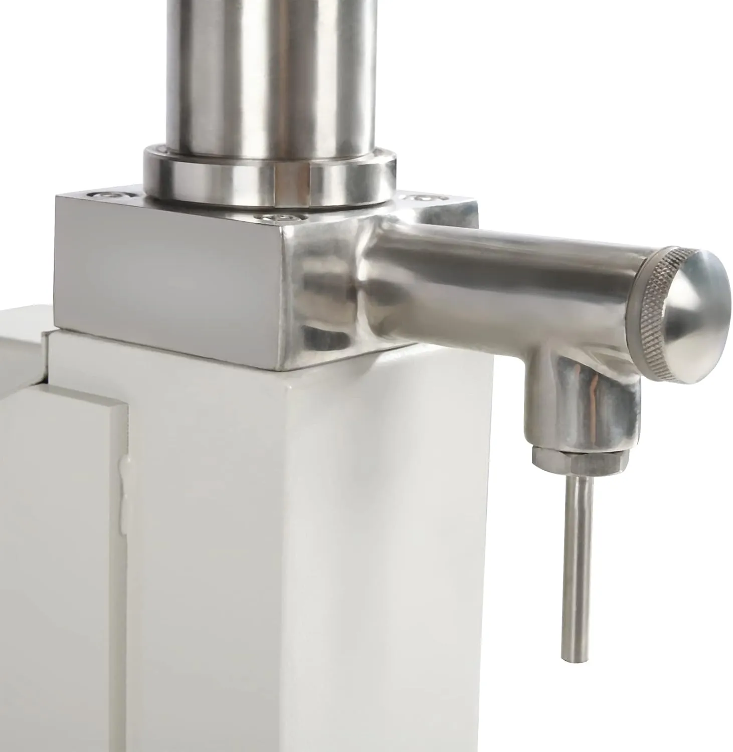 Pneumatic Liquid Filling Machine with Hopper 10-110ml Stainless Steel Manual Filling Machine Bottle Filler Cosmetic Oil Filling Machine for Milk Water Juice Essential Oil Wine