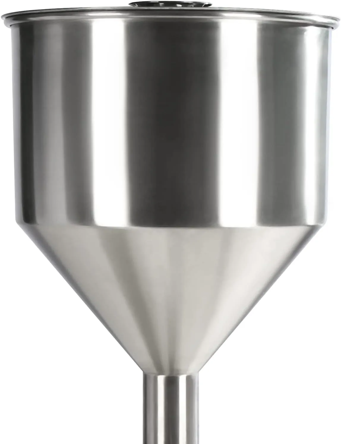 Pneumatic Liquid Filling Machine with Hopper 10-110ml Stainless Steel Manual Filling Machine Bottle Filler Cosmetic Oil Filling Machine for Milk Water Juice Essential Oil Wine