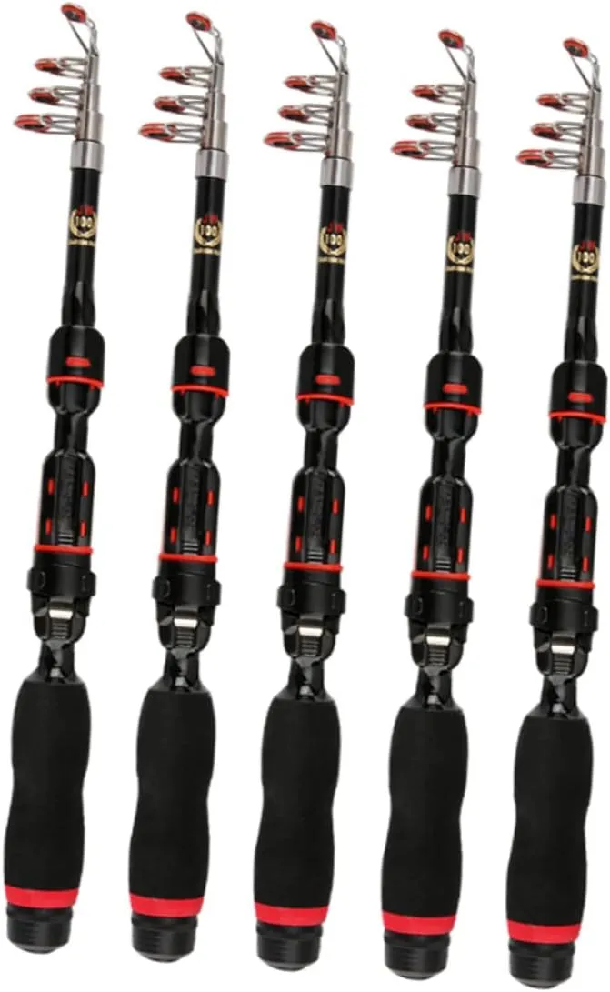 Pocket Fishing Rod Travel Fishing Pole Ultralight Fishing Rod Freshwater Fishing Pole Outdoor Fishing
