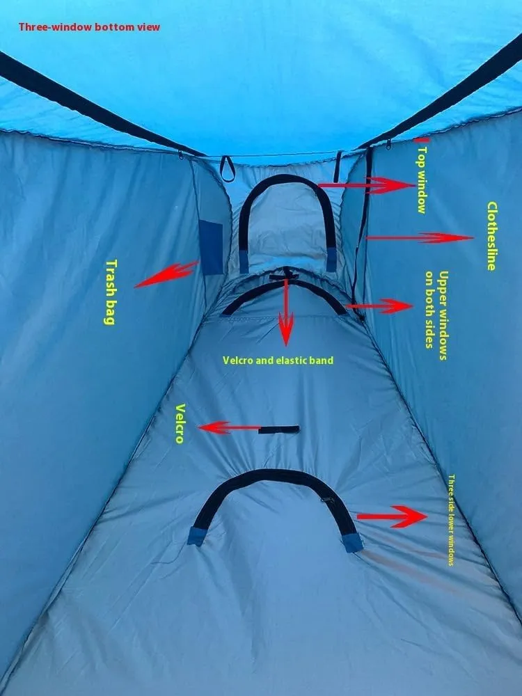 Pop up Toilet Tent Camping Portable Shower Tent Outdoor Privacy Changing Room Fishing Caravan and Changing Room Tent