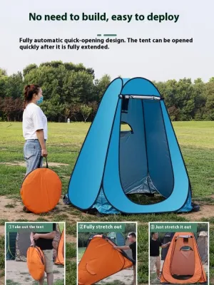 Pop up Toilet Tent Camping Portable Shower Tent Outdoor Privacy Changing Room Fishing Caravan and Changing Room Tent