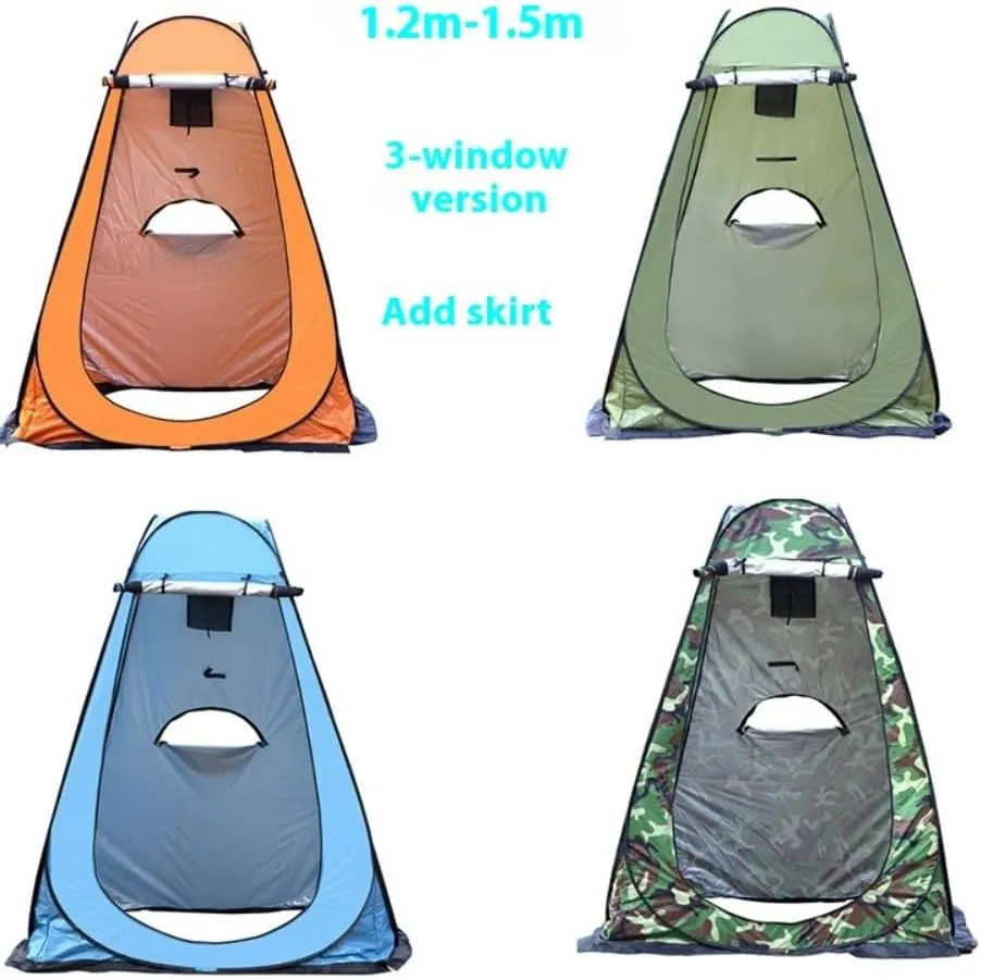 Pop up Toilet Tent Camping Portable Shower Tent Outdoor Privacy Changing Room Fishing Caravan and Changing Room Tent