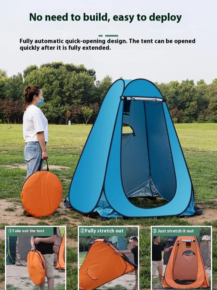Pop up Toilet Tent Camping Portable Shower Tent Outdoor Privacy Changing Room Fishing Caravan and Changing Room Tent