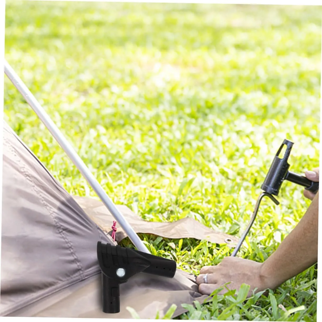 POPETPOP Tent Pole Tent Poles Tent Re Connectors Tent Adapter Tent Support Rod Connector for Outdoor Tent