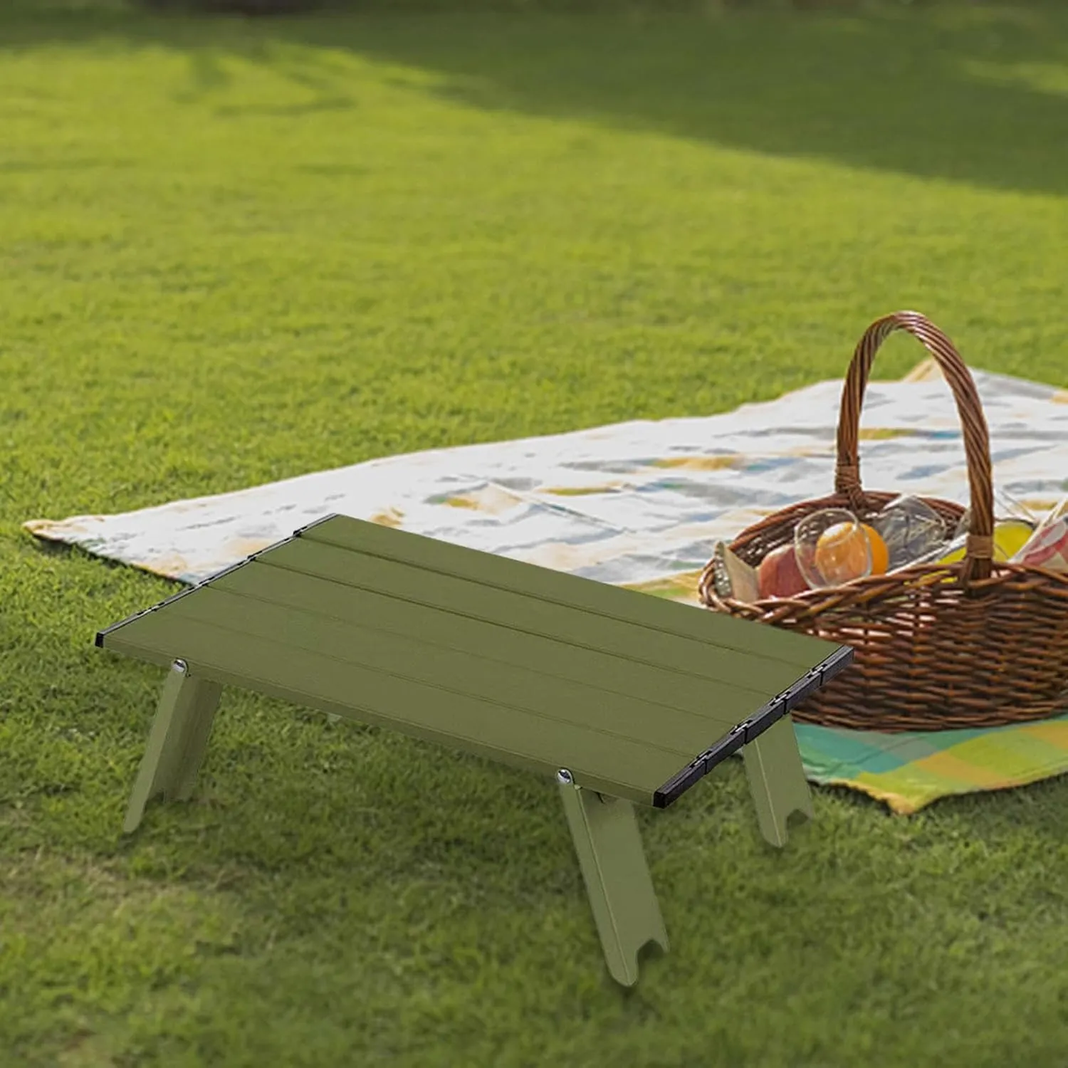 Portable Aluminum Camping Table for Outdoor Adventures