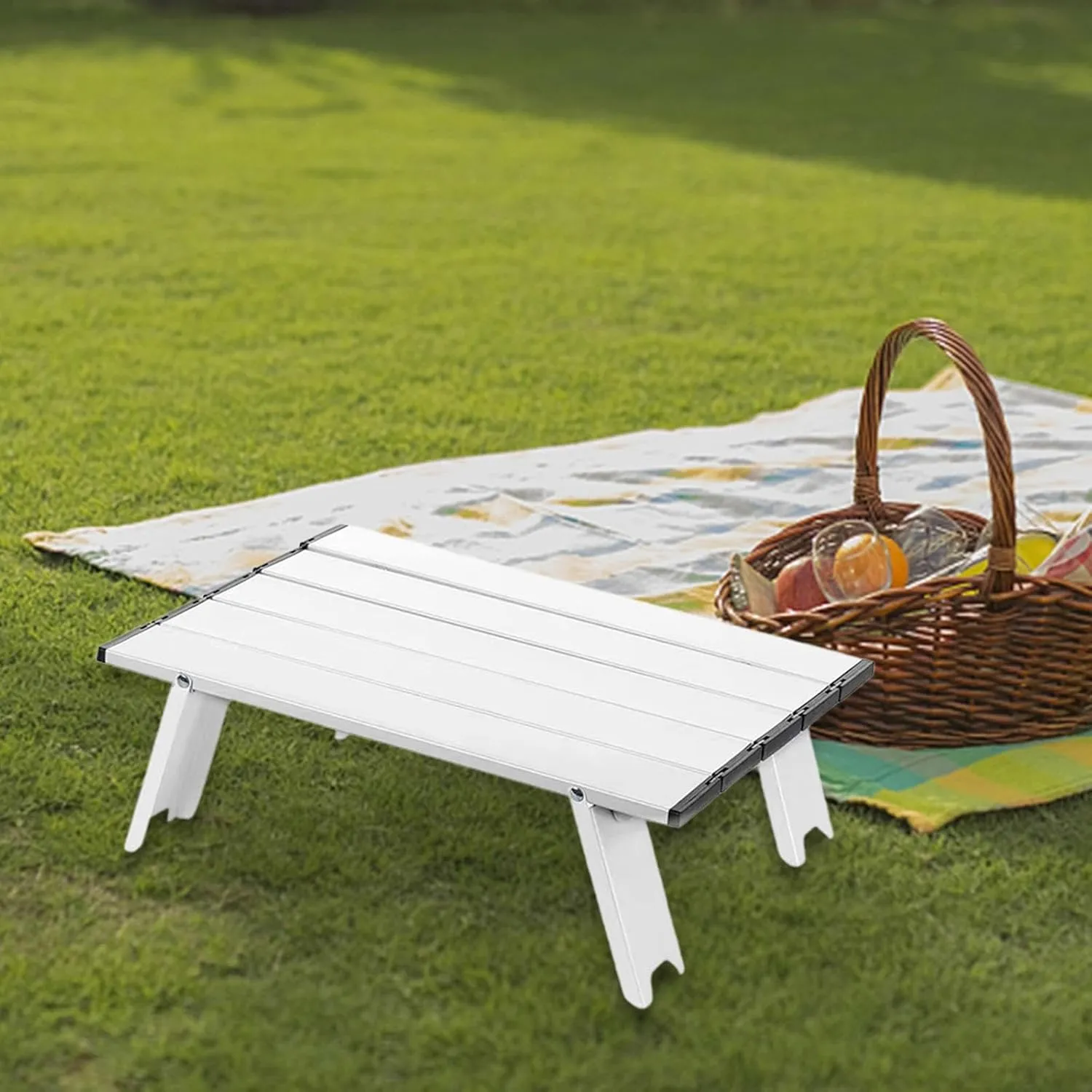 Portable Aluminum Camping Table for Outdoor Adventures