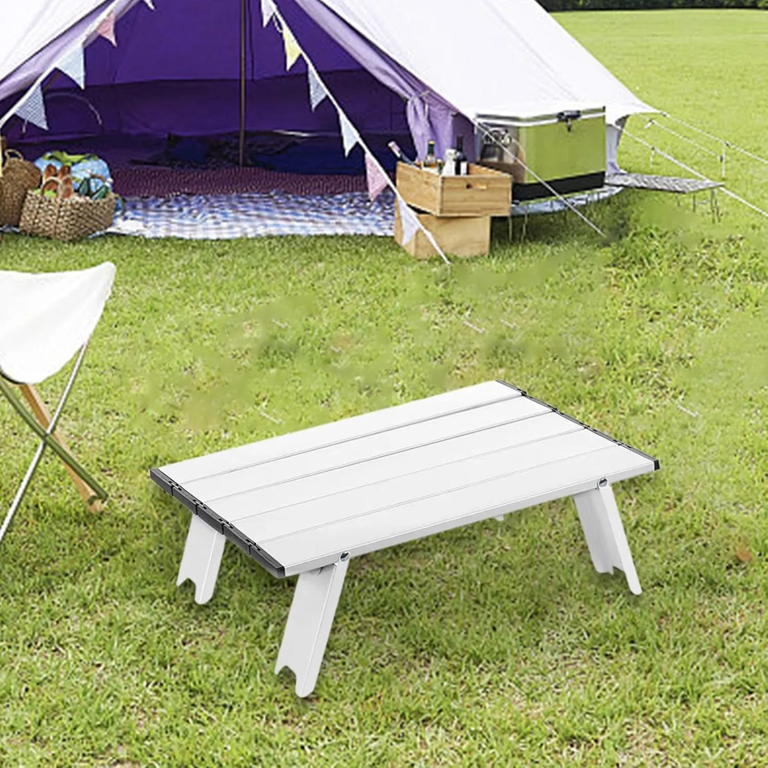 Portable Aluminum Camping Table for Outdoor Adventures
