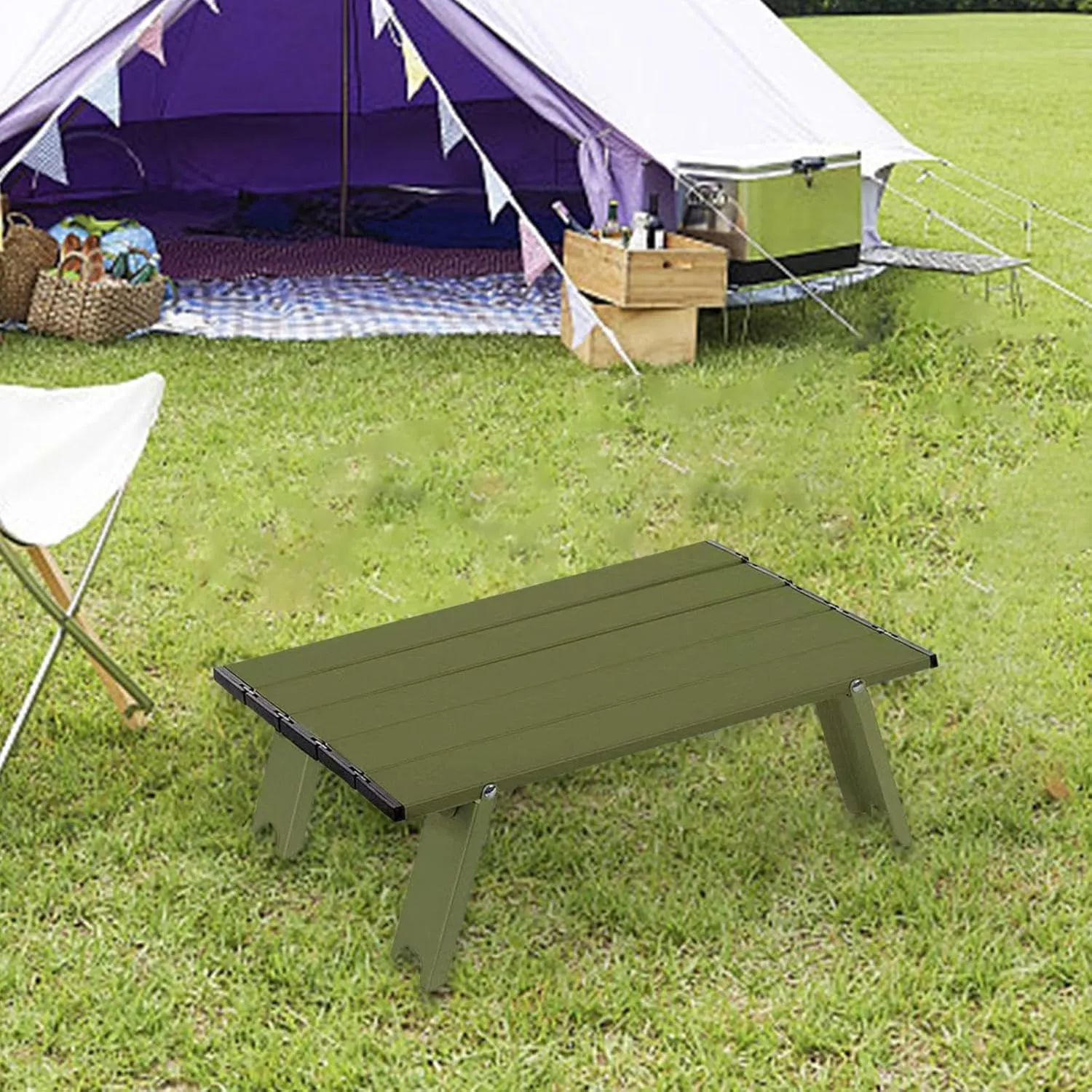 Portable Aluminum Camping Table for Outdoor Adventures
