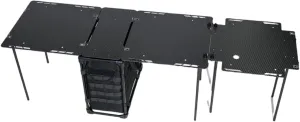 Portable Camping Table, Carbon Fiber and Aluminum Alloy Material Folding Table for Camping Hiking Outdoor Picnic,A