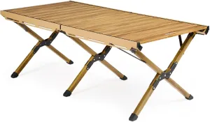 Portable Camping Table, Large Lightweight Folding Table, Easy to Carry, Ideal for Outdoor, Camping, Picnic, Cooking, Beach, Hiking, Fishing,B