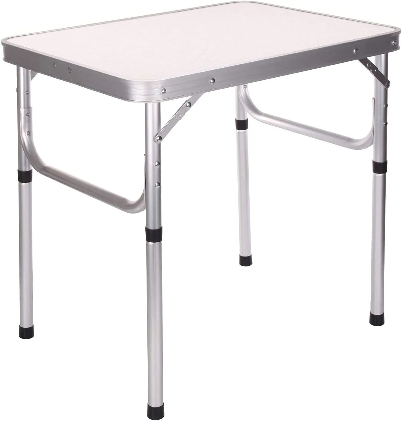 Portable Camping Table Outdoor Folding Table Picnic Camping Desk Aluminum Lightweight Roll Up Dining Tables for Indoor Outdoor Home Party
