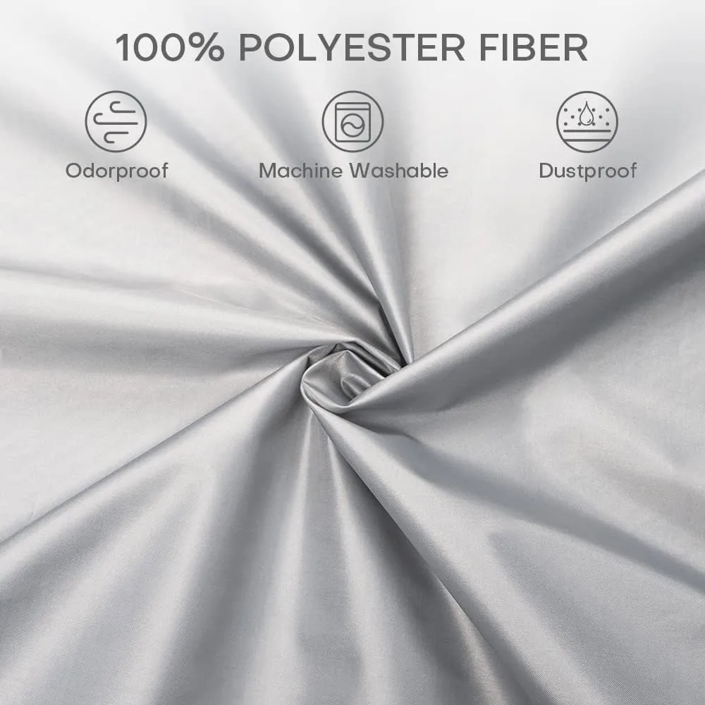 Portable Car Seat Cover, Water-Resistant Universal Fit Protector for Fitting Workout, Public Transit, Outdoor Activities, Beach and Hiking, Gray