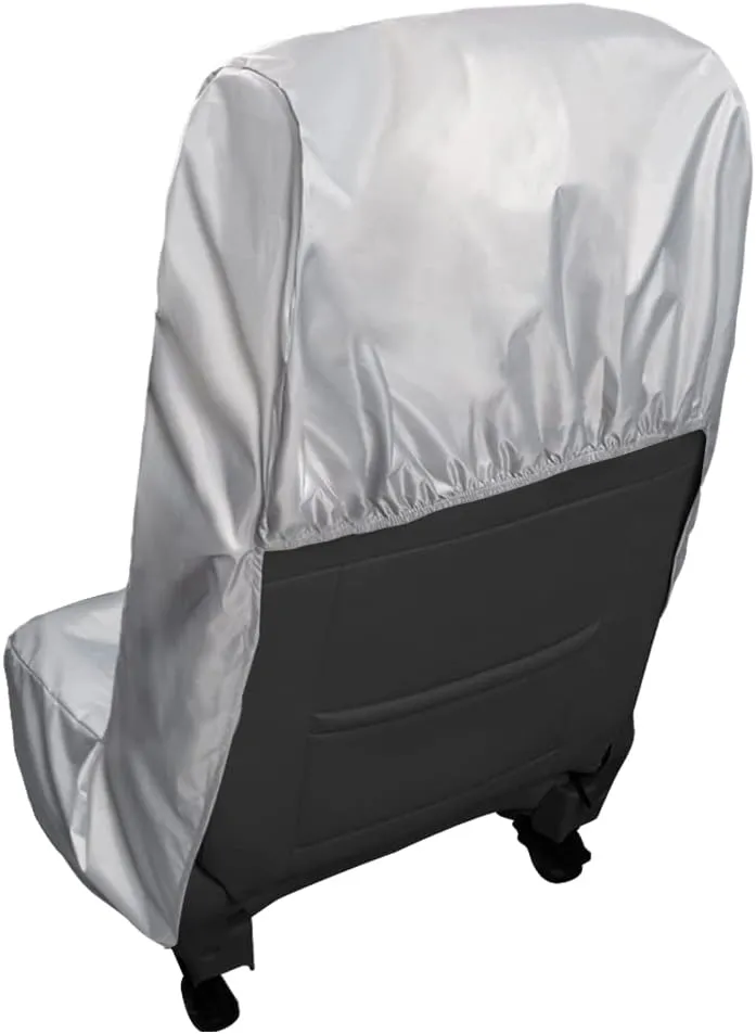 Portable Car Seat Cover, Water-Resistant Universal Fit Protector for Fitting Workout, Public Transit, Outdoor Activities, Beach and Hiking, Gray