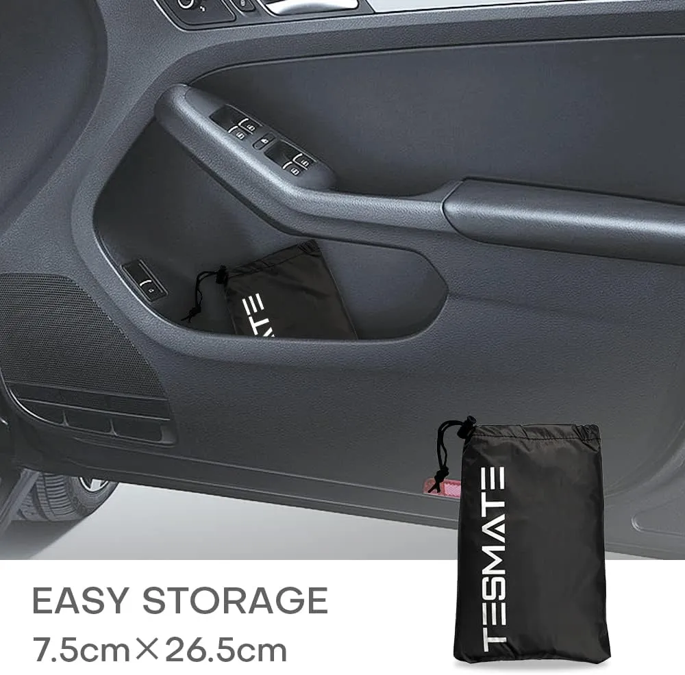 Portable Car Seat Cover, Water-Resistant Universal Fit Protector for Fitting Workout, Public Transit, Outdoor Activities, Beach and Hiking, Gray