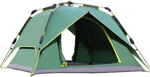 Portable Dome Campitent, 3-4 Person Tent, Automatic Openitent, Double Layer Rainproof Tent, Stability, Sun-Proof and Breathable, Used for Outdoor Camping