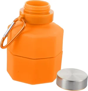 Portable Fitness Water Bottle Dumbbell Shape Collapsible Kettle for Running Durable Stylish Hydration for Outdoor Sports School More